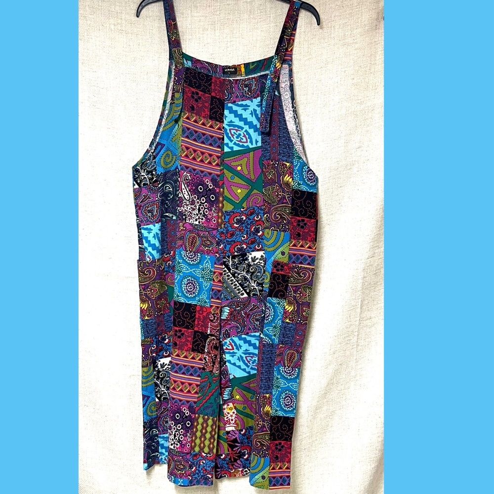 Super cute faux patchwork jumper